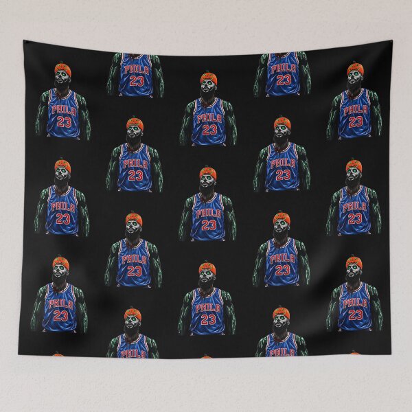 Item preview, Lebron 76ers Pumpkin Head Vintage Parody  designed and sold by tinydreams10.