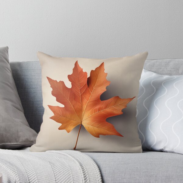 Item preview, Red Maple Leaf Painted Art designed and sold by ChromaLens.