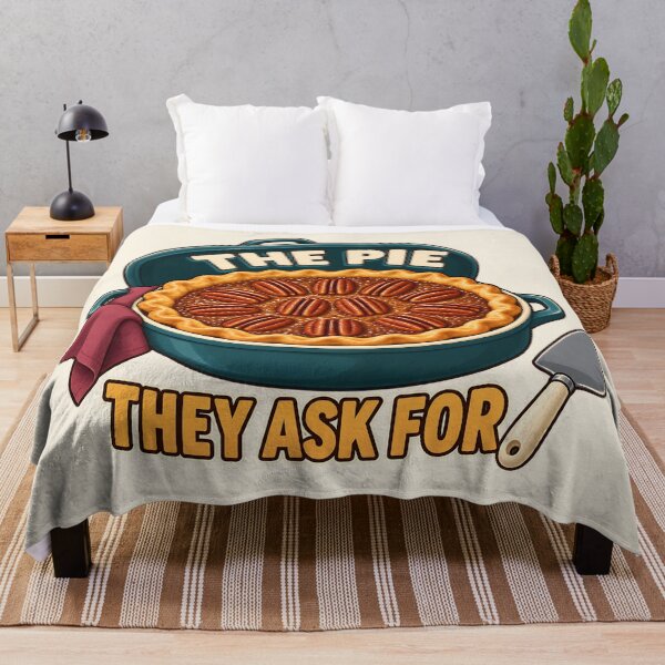 Item preview, The Pie They Ask For Thanksgiving Baking Pecan designed and sold by MythicCotton.