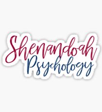 Shenandoah University Psychology Sticker