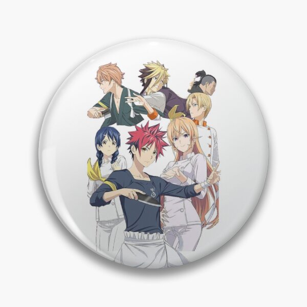 Item preview, Food Wars! Shokugeki no Soma – Anime Chef Character Collage designed and sold by GraphicGaze13.