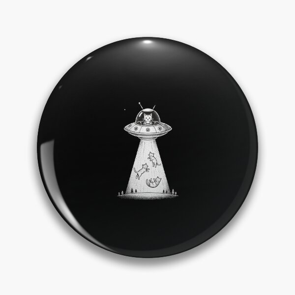 Item preview, Cat Alien Abduction UFO Space Feline Lover designed and sold by PopStars1993.