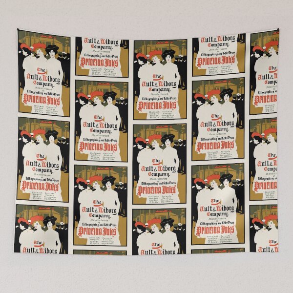 Item preview, Ault Wiborg Printing Inks Advertisement designed and sold by artofuniverse.