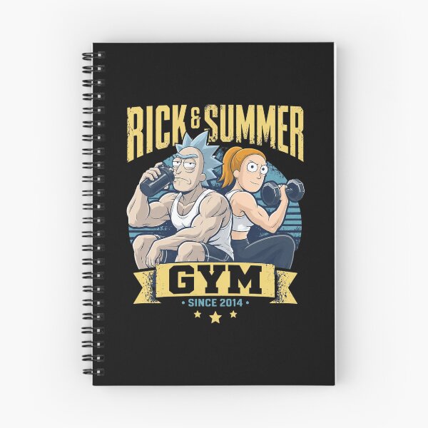 Item preview, Rick And Summer Gym designed and sold by Hnsstudio51.