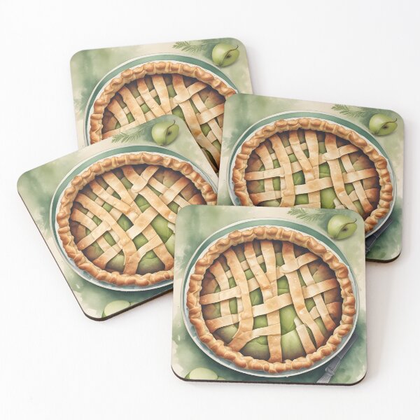 Item preview, Homemade Apple Pie Watercolor designed and sold by ChromaLens.