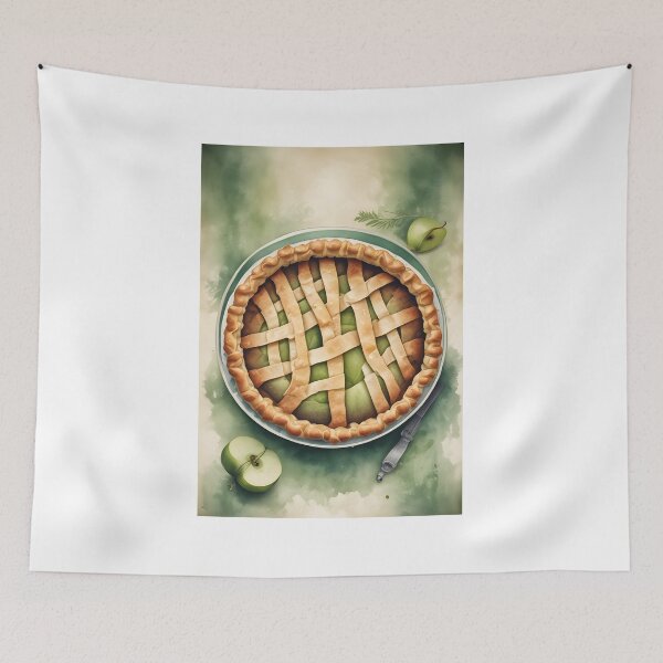 Item preview, Homemade Apple Pie Watercolor designed and sold by ChromaLens.