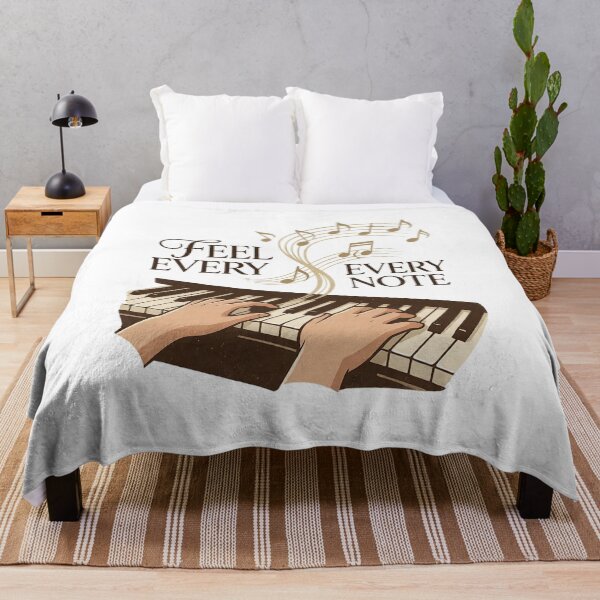 Item preview, Feel Every Note Vintage Piano Art — Elegant Pianist & Piano Teacher Gift designed and sold by cannsuh.