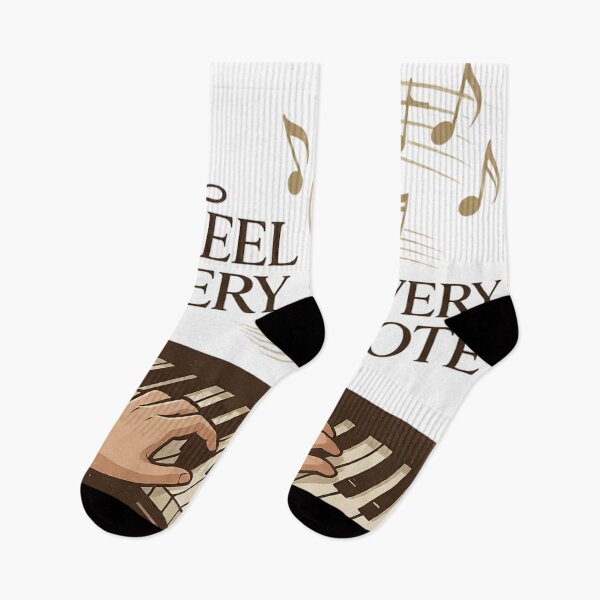 Item preview, Feel Every Note Vintage Piano Art — Elegant Pianist & Piano Teacher Gift designed and sold by cannsuh.