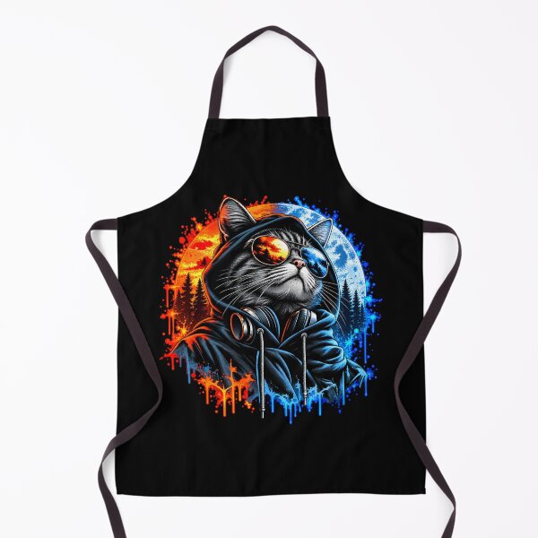 Item preview, Neon Cat – Cool Streetwear Kitty designed and sold by MichelleAlline.