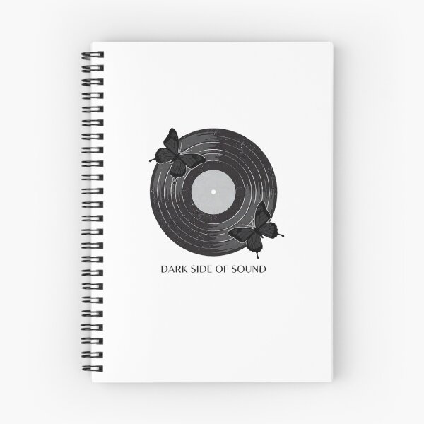 Item preview, Dark Side Of Sound Vintage Vinyl & Butterfly Art — Moody Music Lover Gift designed and sold by cannsuh.