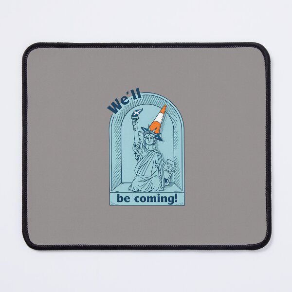 Item preview, Statue of Liberty Cone We'll Be Coming Scot-87 designed and sold by larsxWillecke.