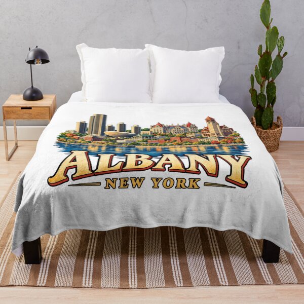 Item preview, Vintage Albany New York Travel Souvenir Landmark Gift designed and sold by MichaeIRellov.