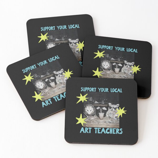 Item preview, Raccoon Opossum and Skunk Art Teachers designed and sold by Jone Cham.