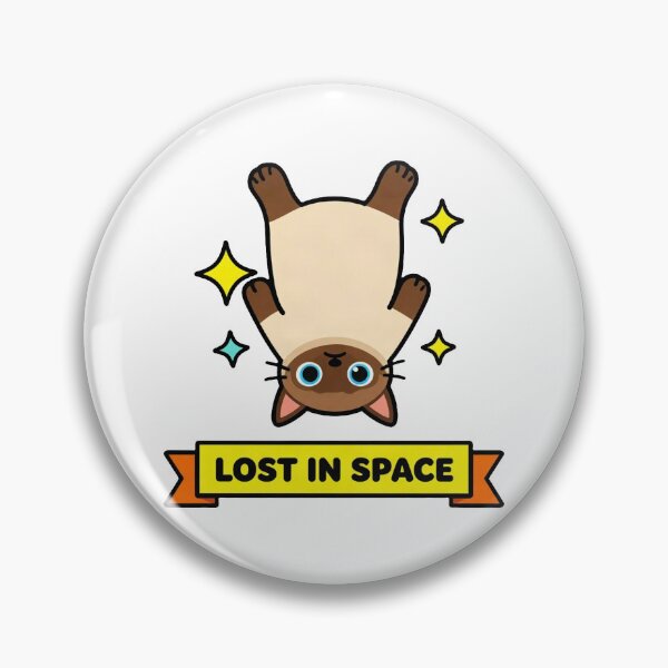 Item preview, Lost In Space - Funny ADHD Siamese Cat Meme designed and sold by Arc2020.