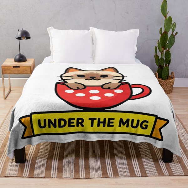 Item preview, Under The Mug - Funny ADHD Siamese Cat Meme designed and sold by Arc2020.