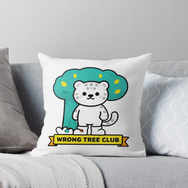 Item preview, Wrong Tree Club - Funny ADHD Chaos Snow Leopard Meme designed and sold by Arc2020.