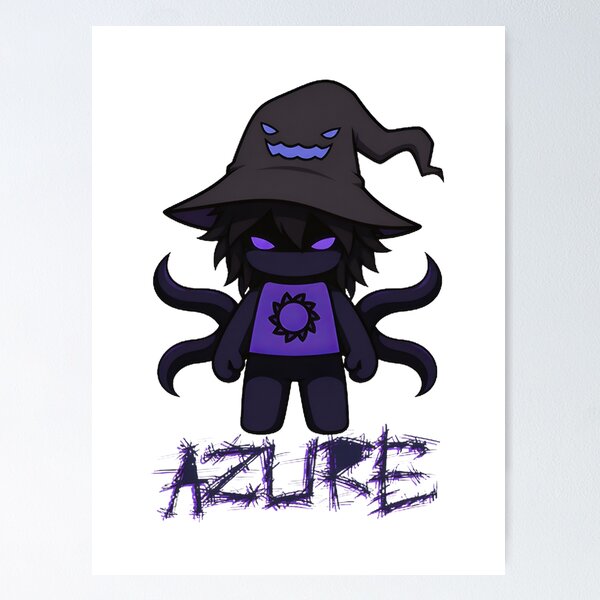 Item preview, Forsaken Azure Abstract Art with Moody Blue Tones and Atmospheric Design designed and sold by AMAK-STORE.