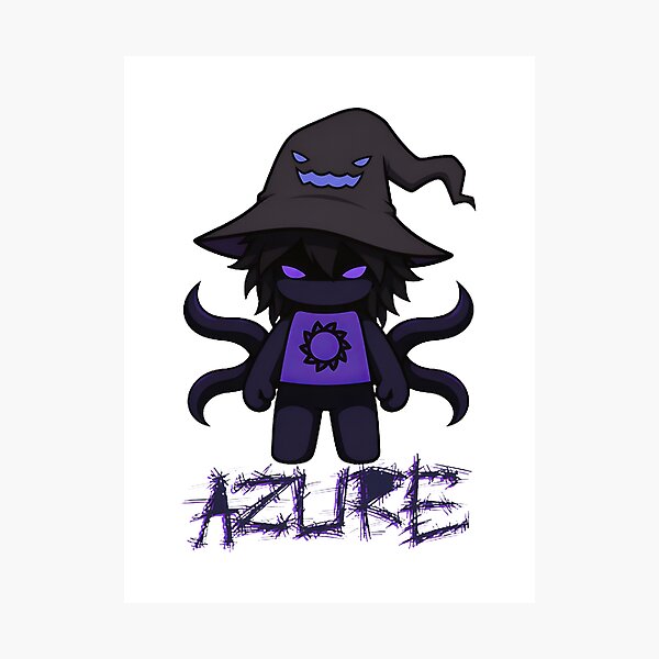 Item preview, Forsaken Azure Abstract Art with Moody Blue Tones and Atmospheric Design designed and sold by AMAK-STORE.