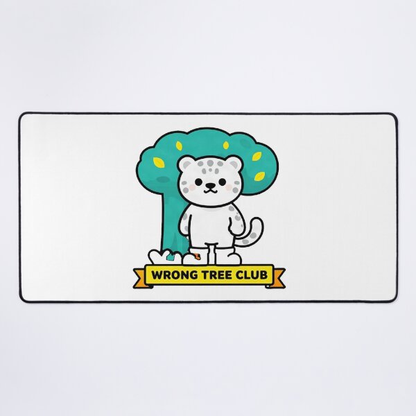 Item preview, Wrong Tree Club - Funny ADHD Chaos Snow Leopard Meme designed and sold by Arc2020.