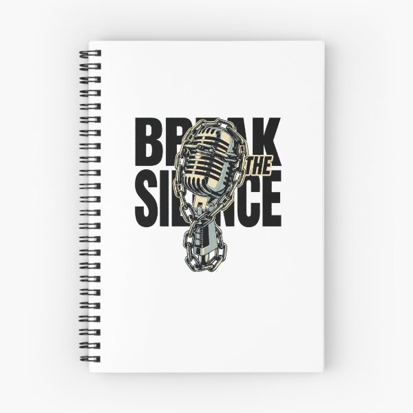 Item preview, Break The Silence Chained Vintage Microphone Art — Grunge Rock Musician Gift designed and sold by cannsuh.