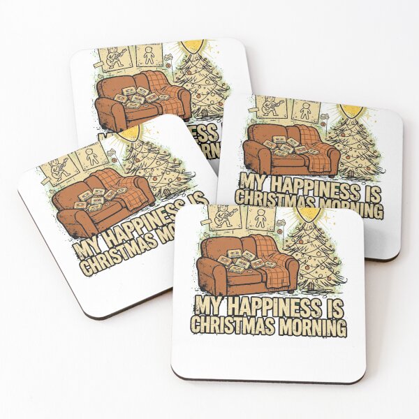 Item preview, My Happiness Is Christmas Morning parody Powderfinger Doodle Aussie Rock designed and sold by inkfluenceart.