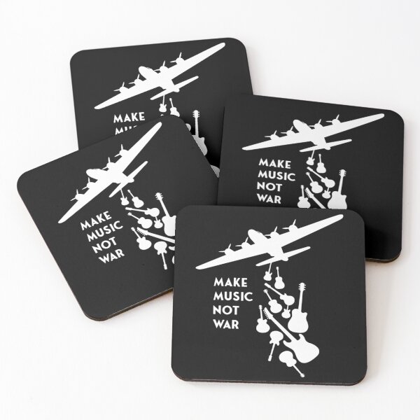 Item preview,  Banksy's Make Music Not War White designed and sold by Widehaus.