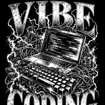 Artwork thumbnail, Vibe Creative Coding Laptop and Computer Programming by elderberry