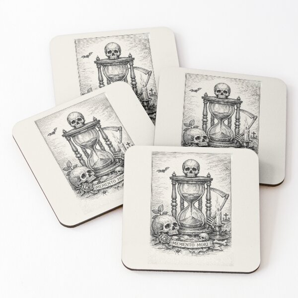 Item preview, Memento Mori Hourglass designed and sold by ritusdesigns.