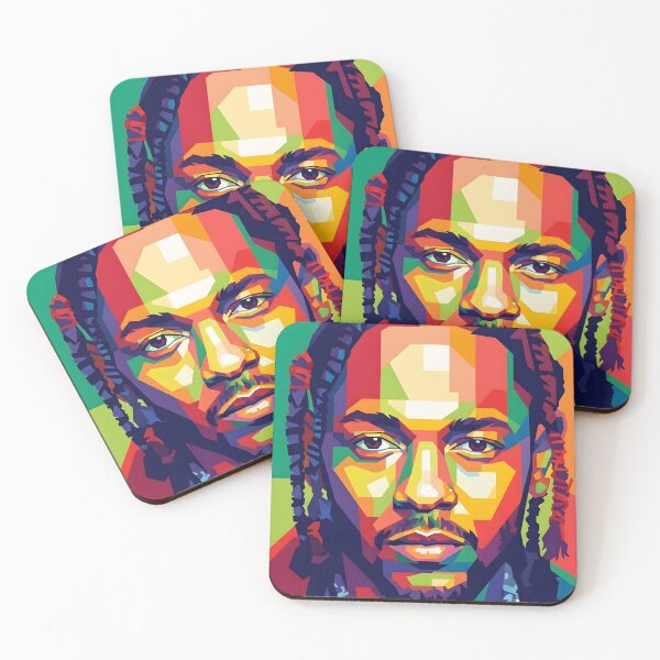 Artikelvorschau, Kendrick Lamar Pop Art entworfen und verkauft von Kindcorner.