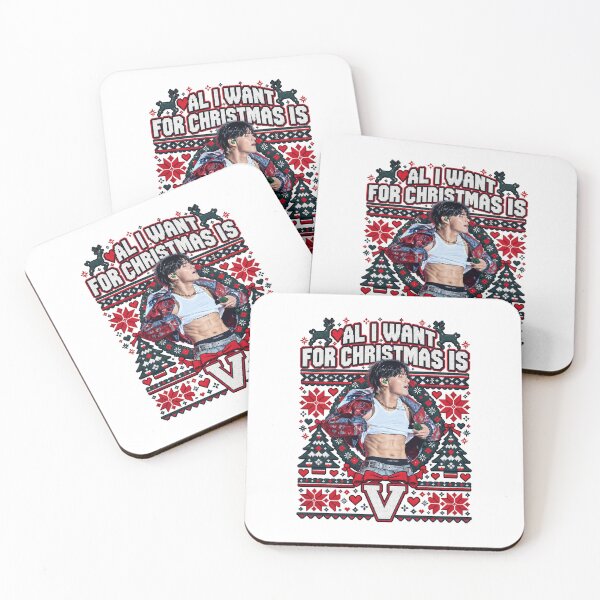 Item preview, Kim Taehyung V Christmas, Kpop Ugly Christmas Sweater, BTS Army Christmas designed and sold by MagnusTitus.
