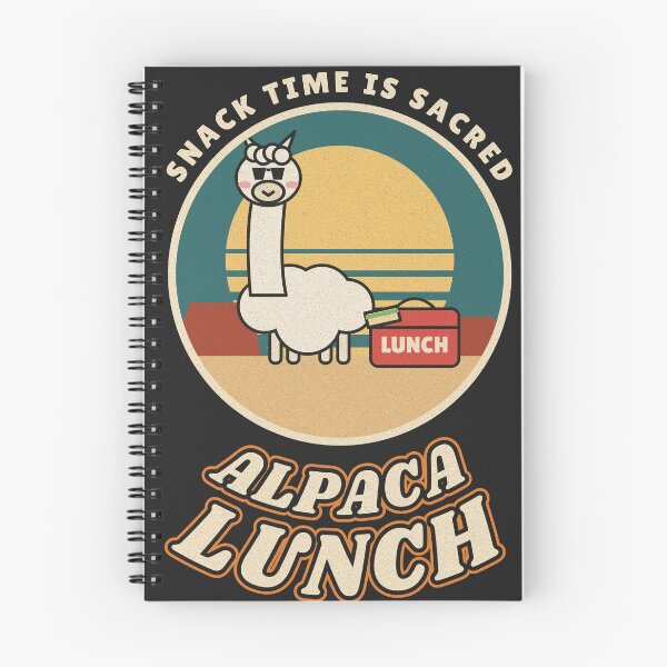 Item preview, Alpaca Lunch Funny Alpaca Lunchbox Pun designed and sold by somebasic.