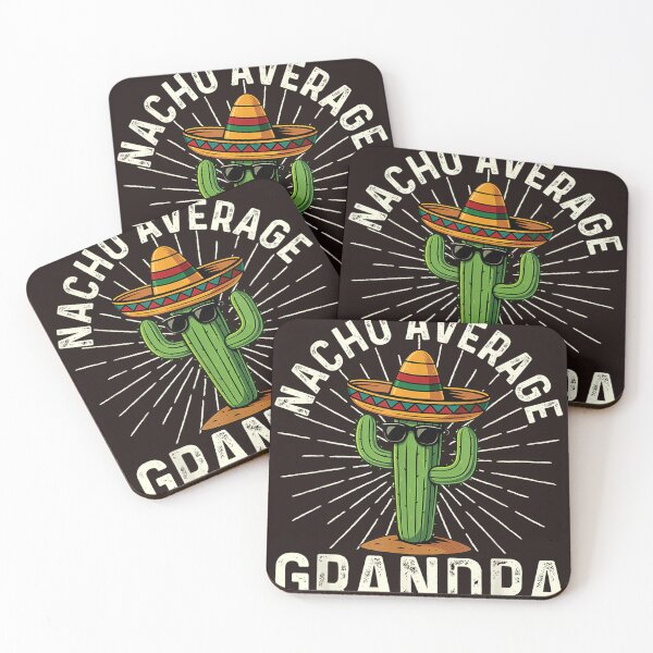 Item preview, Nacho Average Grandpa Cactus Sombrero Cinco De Mayo Graphic designed and sold by mari-kayden.