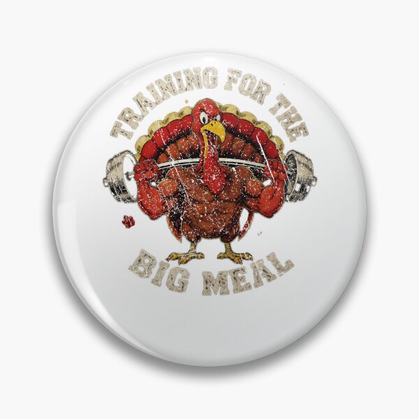 Item preview, Training For The Big Meal Funny Thanksgiving Turkey Gym Workout designed and sold by Alexisflatley.