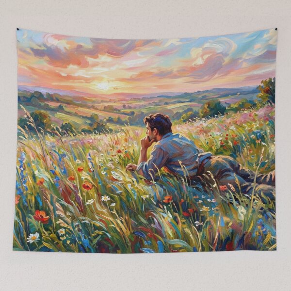 Item preview, Daydreaming in a sea of blossoms designed and sold by Sigtrix.