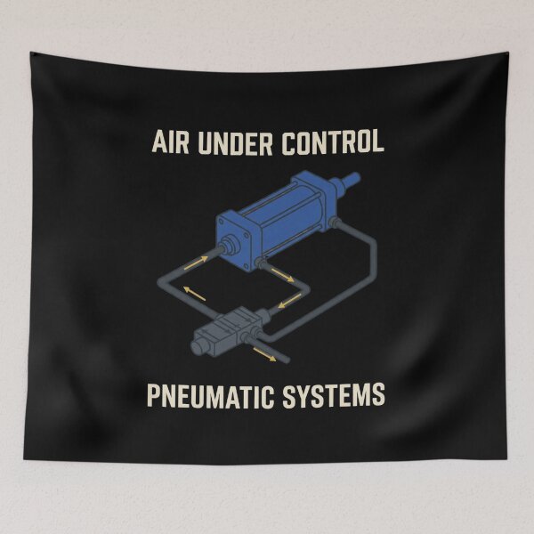 Item preview, Air Under Control | Pneumatic Systems Engineering designed and sold by Amr Darwish Graphic designer.