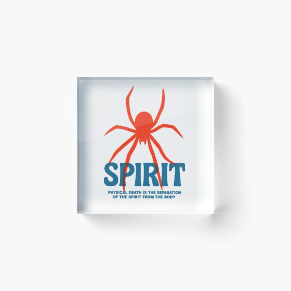 Item preview, Spirit Spider Physical Death designed and sold by Colorful-Garden.