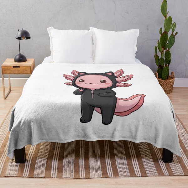 Item preview, Cute Black Cat Onesie Axolotl    designed and sold by Ella_Sketch.