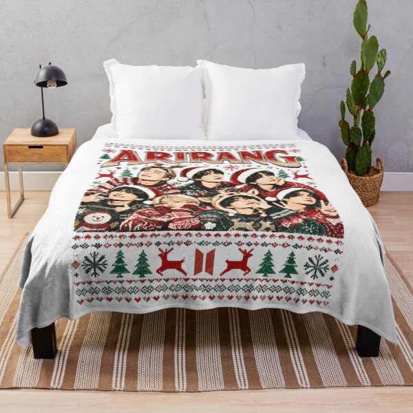 Item preview, BTS Arirang Christmas, Kpop Holiday, Ugly Christmas, Korean Christmas Gift, BTS Army Fan designed and sold by MagnusTitus.