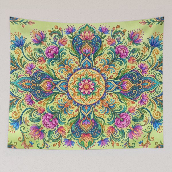 Item preview, Blooming Mandala Garden Harmony designed and sold by Sigtrix.