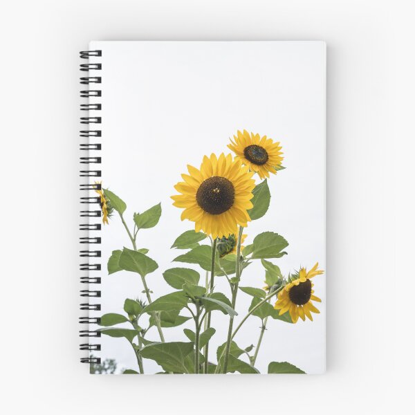 Item preview, White Sky with Sunflowers designed and sold by Georgia Mizuleva.