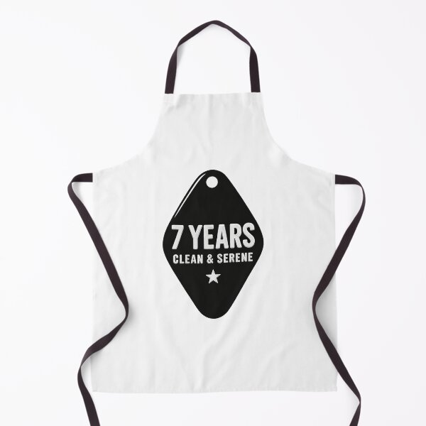 Item preview, 7 Years Clean – NA Keytag Gift designed and sold by Freekey Store.