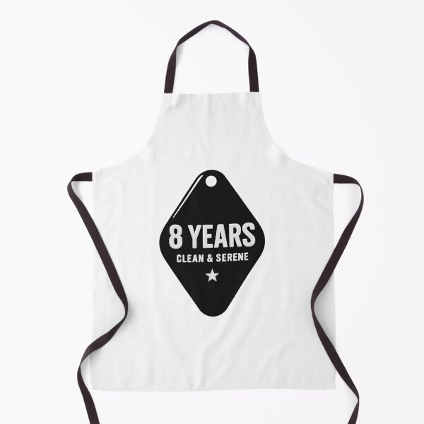 Item preview, 8 Years Clean – NA Keytag Gift designed and sold by Freekey Store.