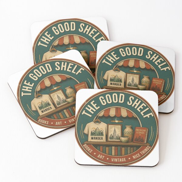 Item preview, The Good Shelf Vintage Logo Art designed and sold by TheGoodShelf7.