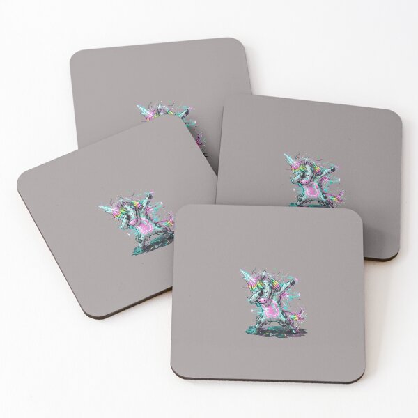 Item preview, Rainbow Mane Unicorn Dabbing Pose Illustration-88 designed and sold by AntonioRimac.
