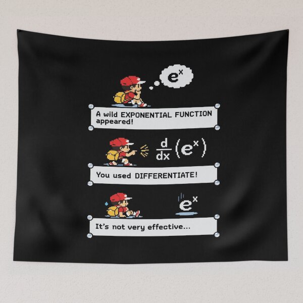Item preview, Exponential Function Comic designed and sold by TrieuDoan.