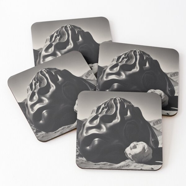 Item preview, Melted Face Boulder designed and sold by bfunky-visuals.