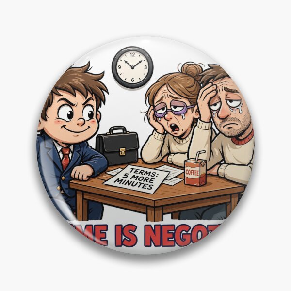 Item preview, Bedtime Is Negotiable Funny Kids Shirt designed and sold by Hearth & Hue.