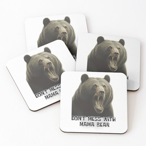 Item preview, Don'T Mess With Mama Bear Light Background designed and sold by aiyasm-ilawa.