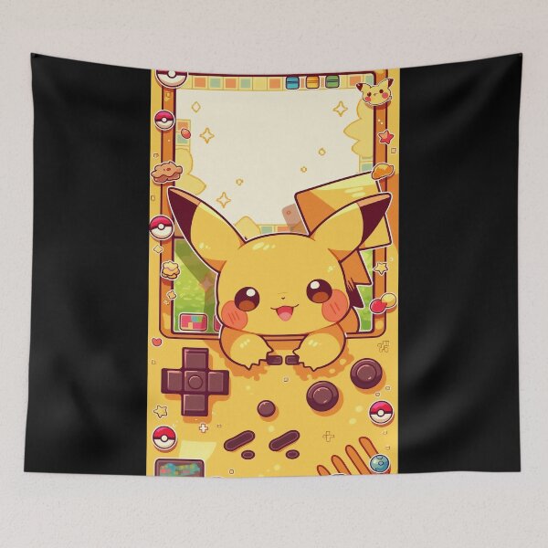 Item preview, Kawaii Yellow Rodent Retro Handheld Console designed and sold by · GAMING SOUL ·.