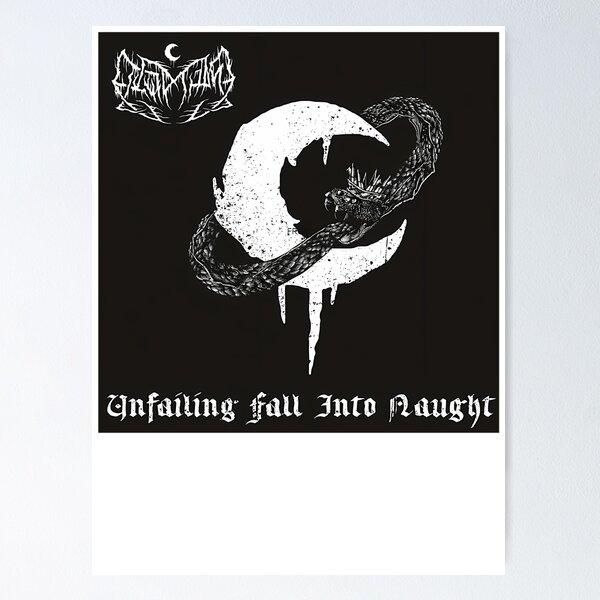Item preview, Leviathan - Unfailing Fall Into Naught album 2018 designed and sold by norven-stash.